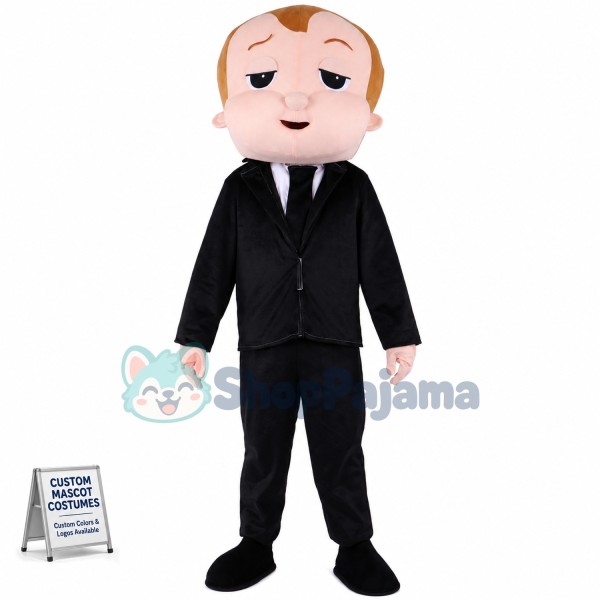 The Boss Baby Mascot Cartoon Costume