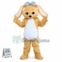 Bow Lop-eared Rabbit Mascot Costume