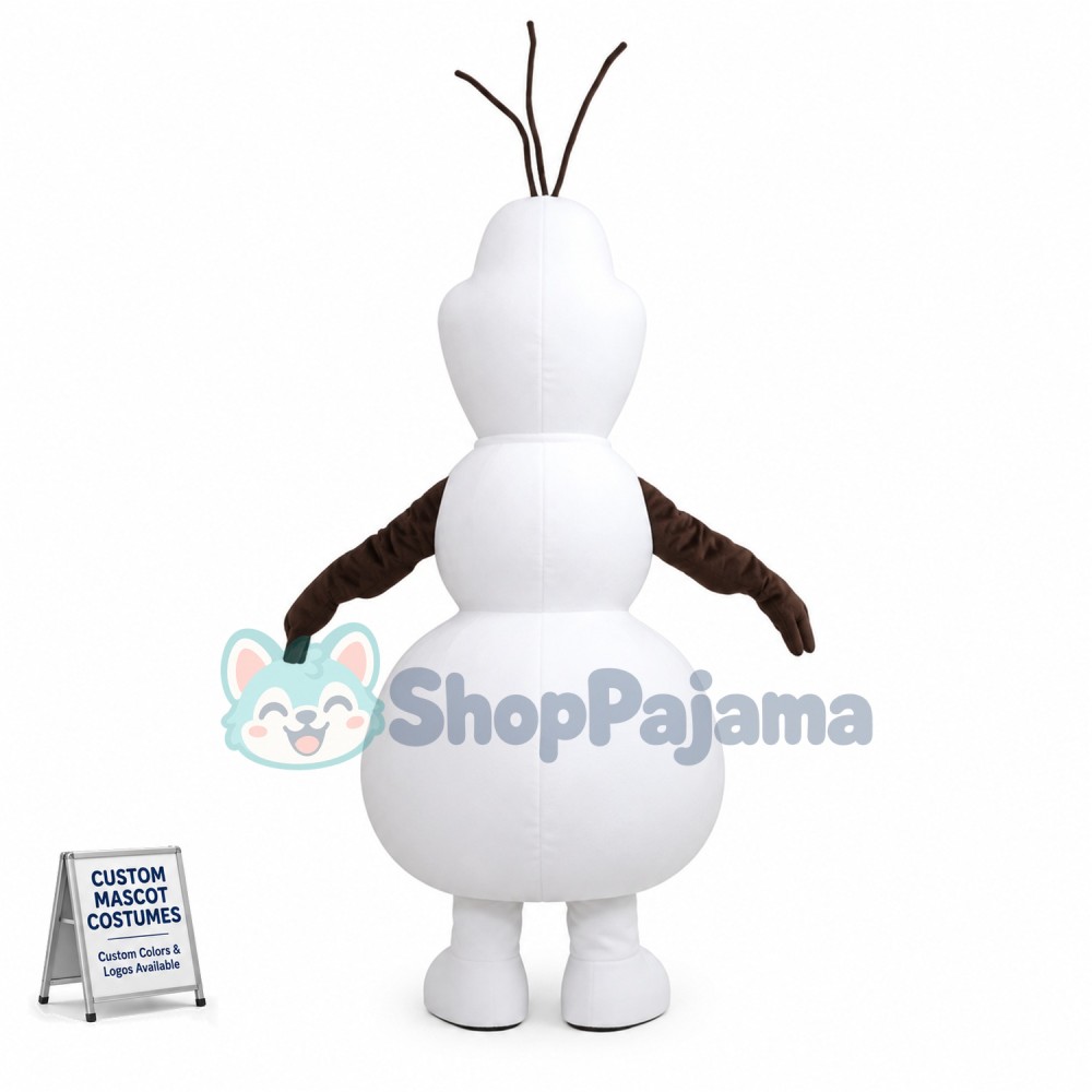 Naive Olaf Mascot Cartoon Costume