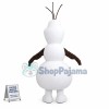 Naive Olaf Mascot Cartoon Costume
