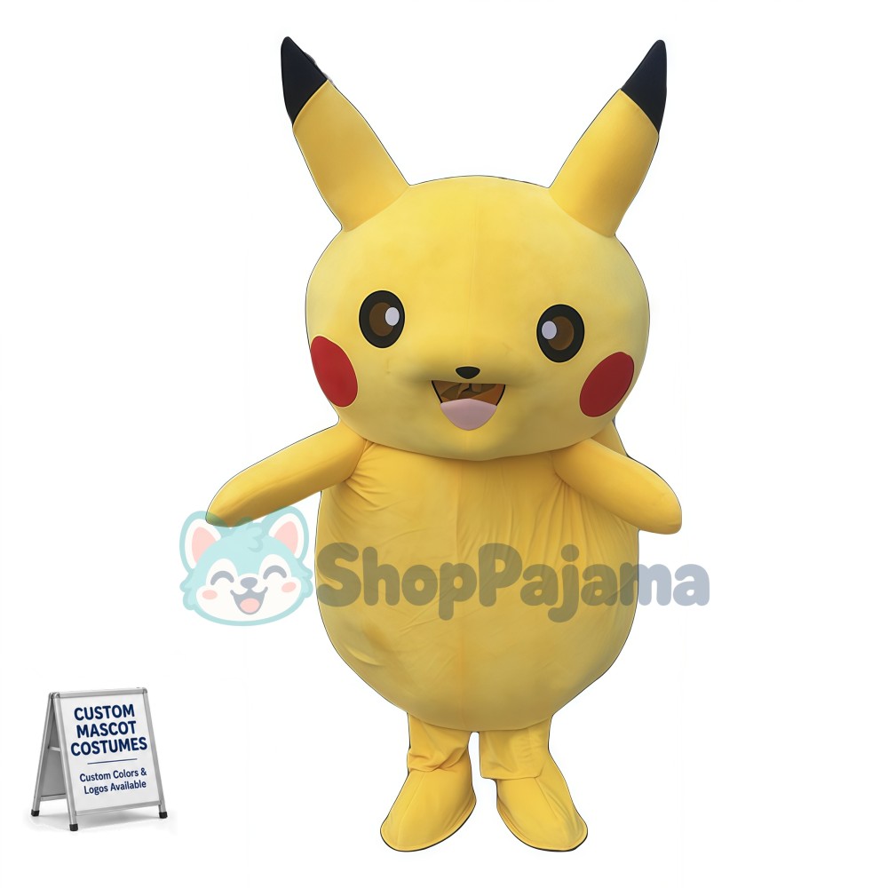 Pokemon Pikachu Mascot Costume