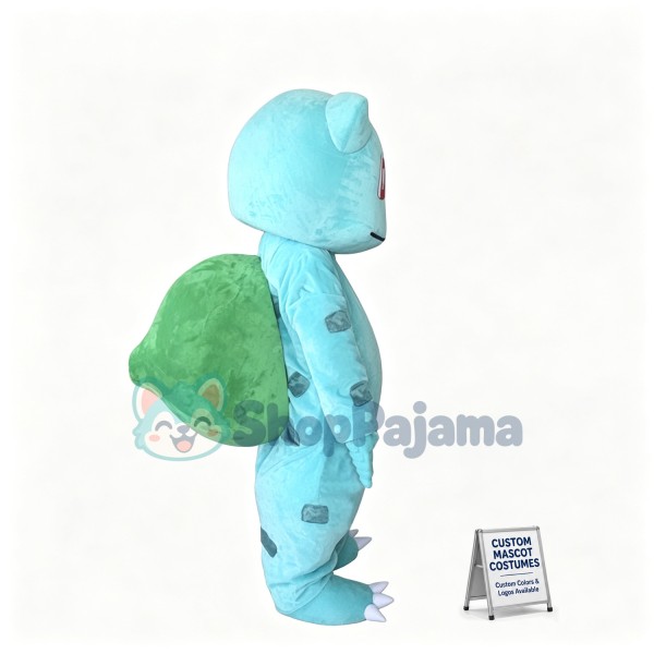 Pokemon Bulbasaur Mascot Cartoon Costume