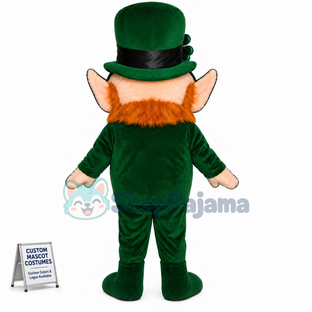 Dwarf With Brown Beard Mascot Costume