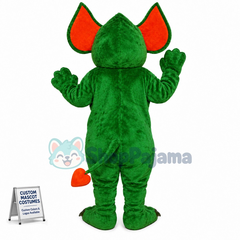 Big Ears Alien Monster Mascot Costume