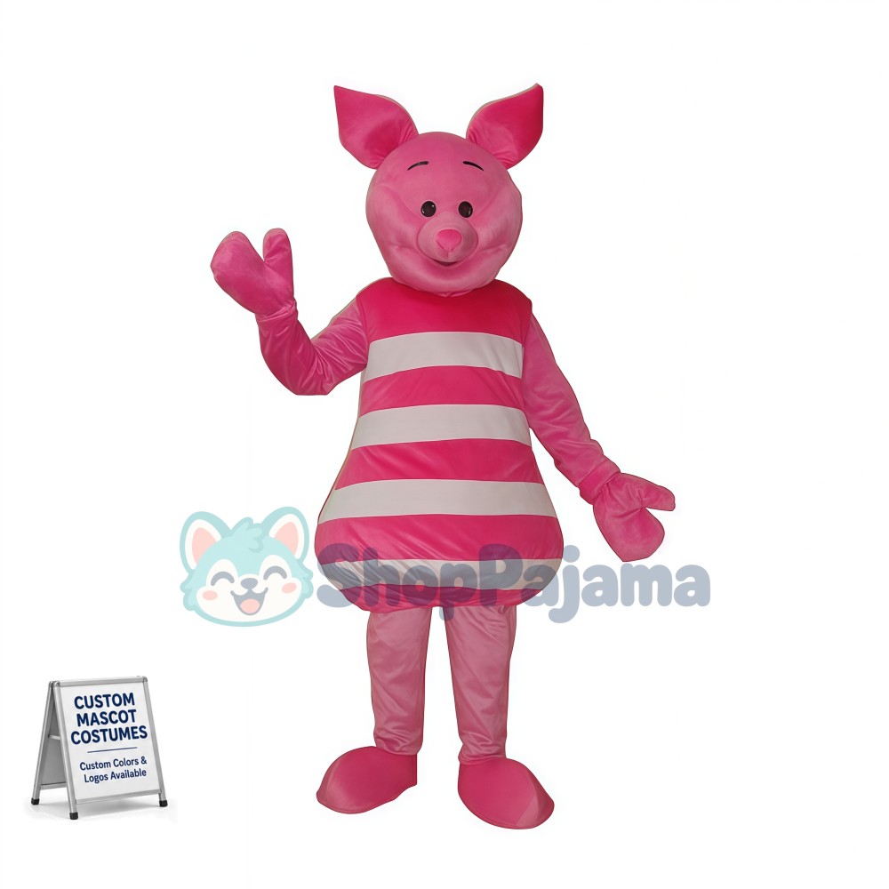 Basic Version Piglet Mascot Costume