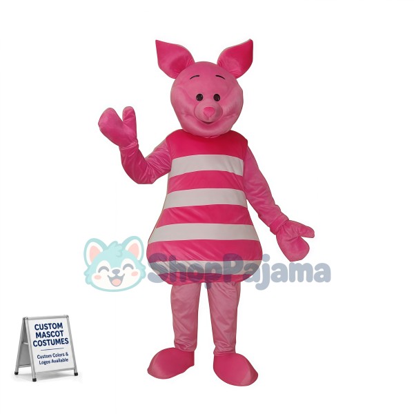 Basic Version Piglet Mascot Costume