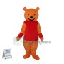 Orange Look Pooh Bear Mascot Costume
