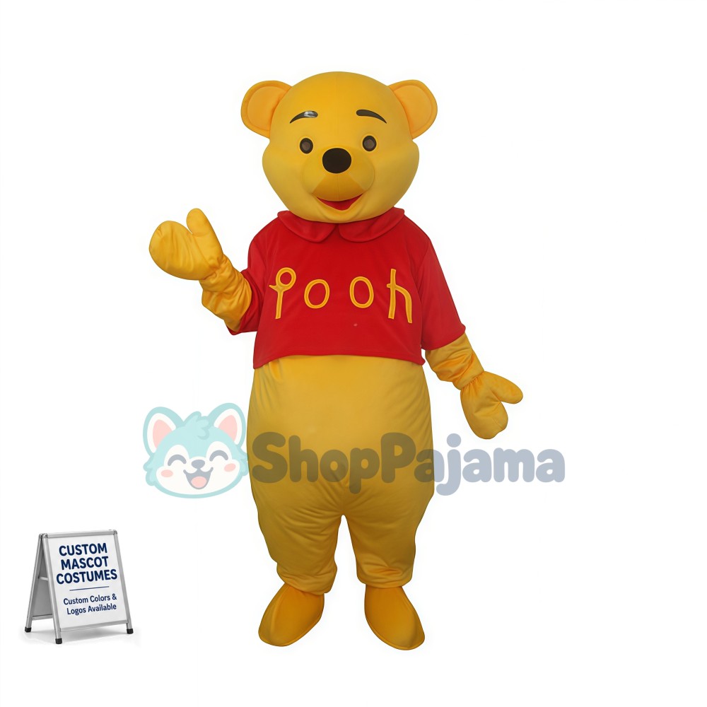 Lifesome Winnie The Pooh Mascot Costume