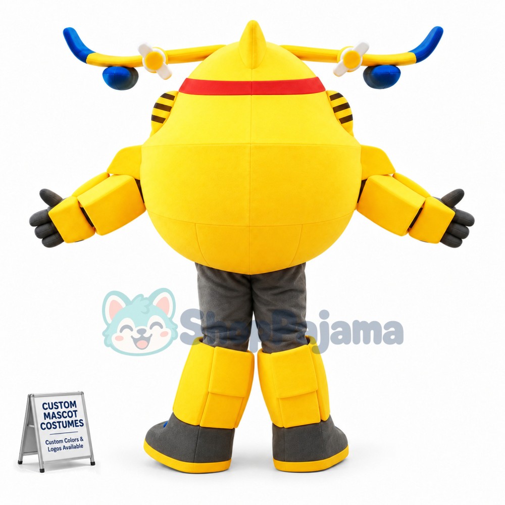Donnie Mascot Super Wings Costume