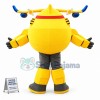 Donnie Mascot Super Wings Costume