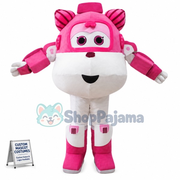 Dizzy Mascot Super Wings Costume