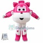 Dizzy Mascot Super Wings Costume