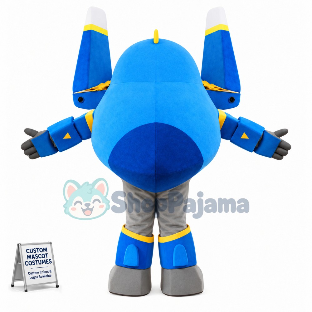 Jerome Mascot Super Wings Costume