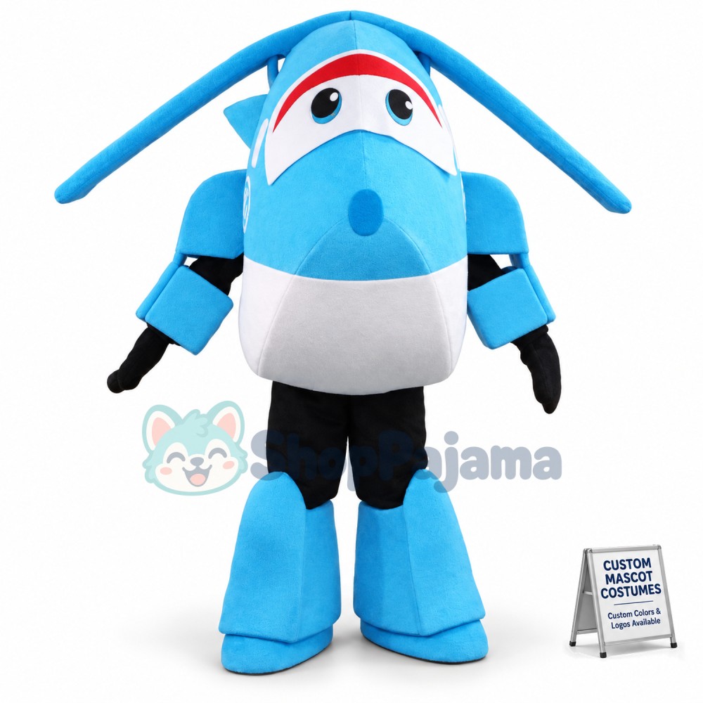 Super Wings Jerome Mascot Costume