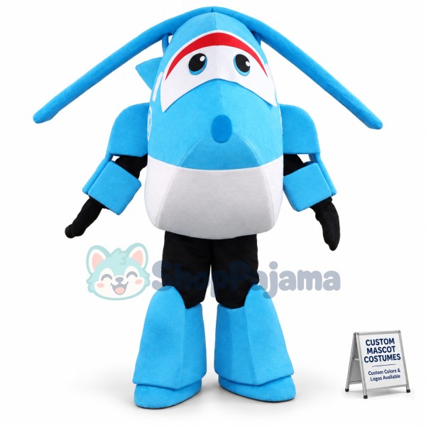 Super Wings Jerome Mascot Costume