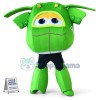 Green Mira Mascot Super Wings Costume