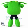 Green Mira Mascot Super Wings Costume