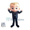 Agent Boss Baby Mascot Costume