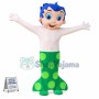 The Blue-haired Mermaid Prince Mascot Costume