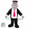 The Boss With Square Face Mascot Costume