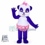 Baby Panda In Flower Panties Mascot Costume