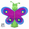 Bright Purple Wings Butterfly Mascot Costume