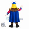 Burly Medal Warrior Mascot Costume