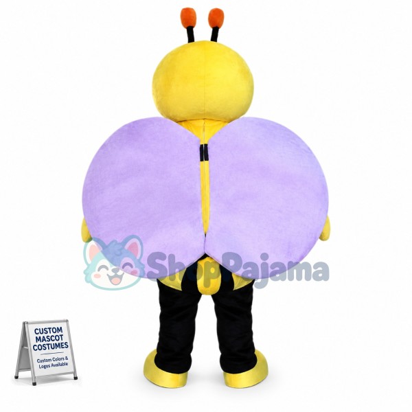 Vivid Big Bee Mascot Costume