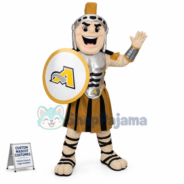 Fighting Power Spartan Mascot Costume