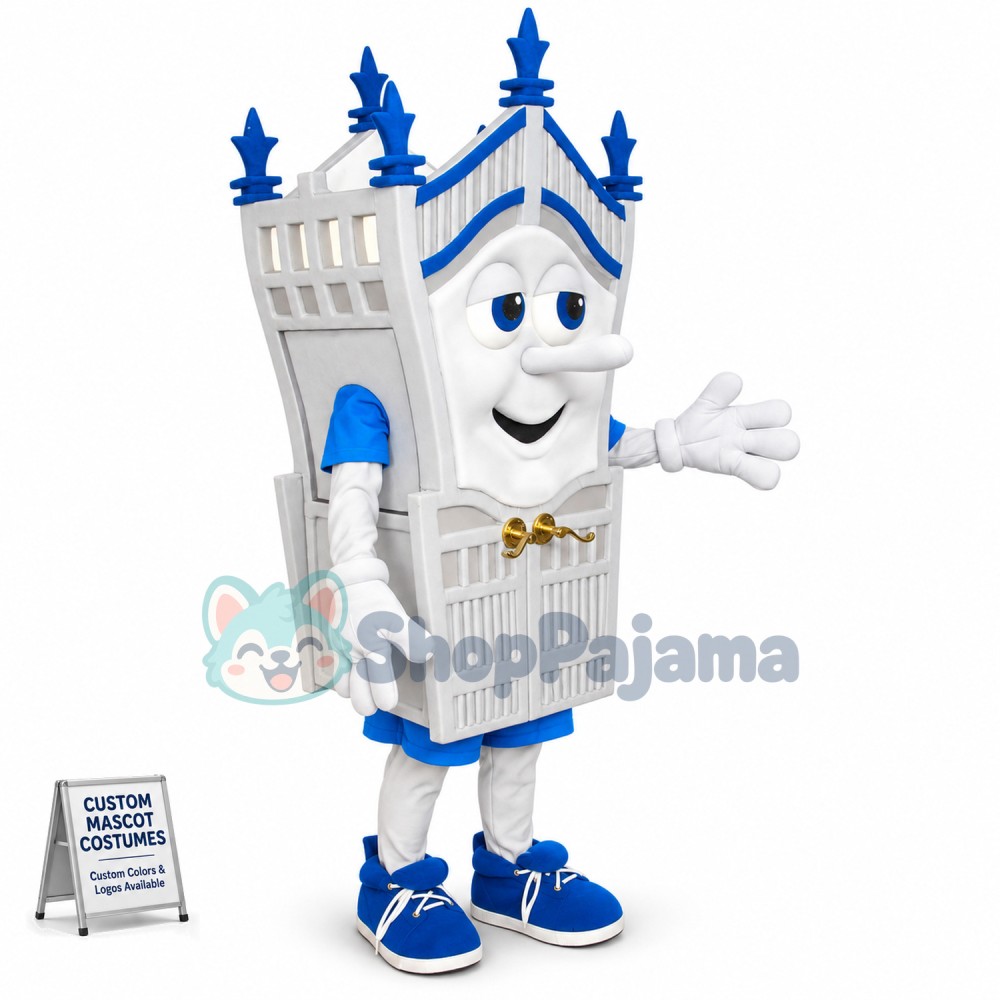 European Style Wooden Cabinet Mascot Costume