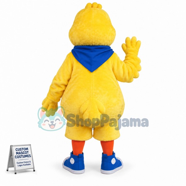 Yellow Chicken Of Appalachian Fair Mascot Costume