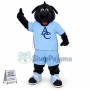 Black Dog Of Club Mascot Costume