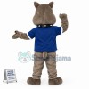 Bulldog With Rivet Collar Mascot Costume