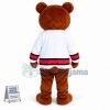 Amiable Baseball Baby Bear Mascot Costume