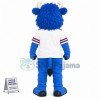 Basketball Baby Blue Lion Mascot Costume