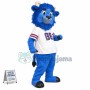 Basketball Baby Blue Lion Mascot Costume