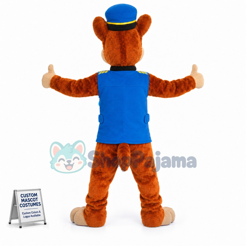 Paw Patrol Chase Mascot Costume