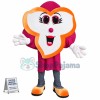 Bright Flower In Full Bloom Mascot Costume