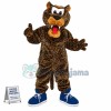 Vigorous Leopard With Sneakers Mascot Costume