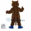Vigorous Leopard With Sneakers Mascot Costume
