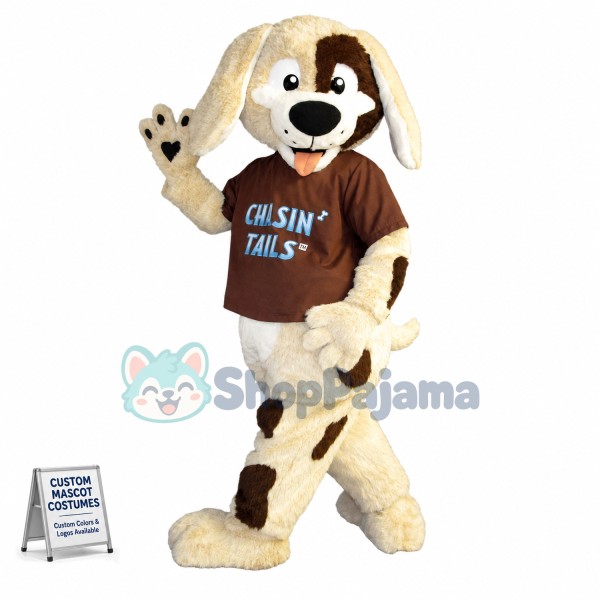 Agile Dog Mascot Costume For Outdoor Company