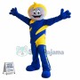 Sunny Blue Doll Mascot Costume For Children
