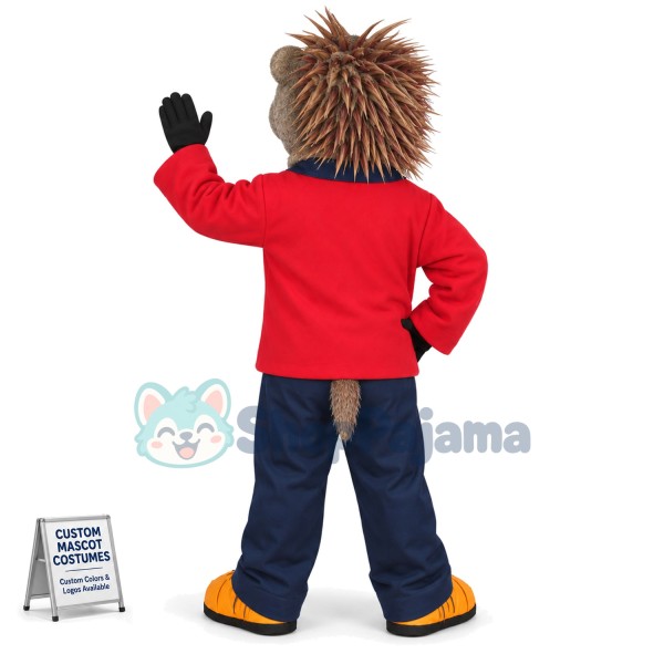 Bristle DJing Dog Mascot Costume