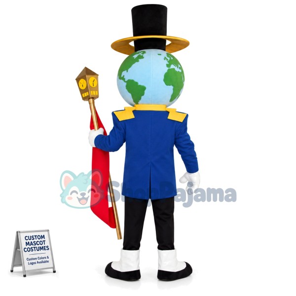 The Leading Honor Guard Of Celebration Mascot Costume