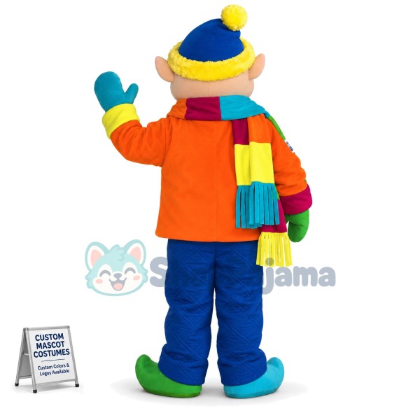 Cartoon Elf Of City Symbol Mascot Costume