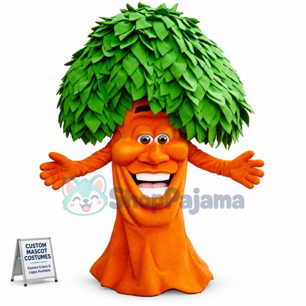 Towering Leafy Old Tree Mascot Costume