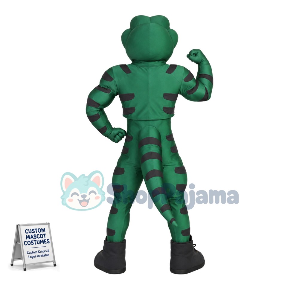 Ferocious Muscular Python Mascot Costume
