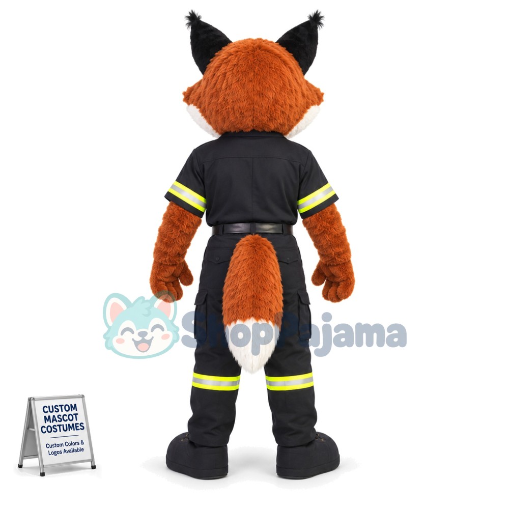 Caring Guard Fox Mascot Costume