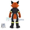 Caring Guard Fox Mascot Costume