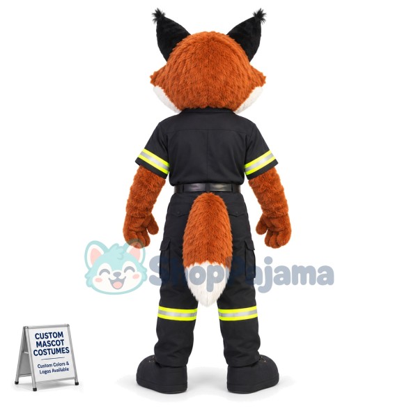 Caring Guard Fox Mascot Costume